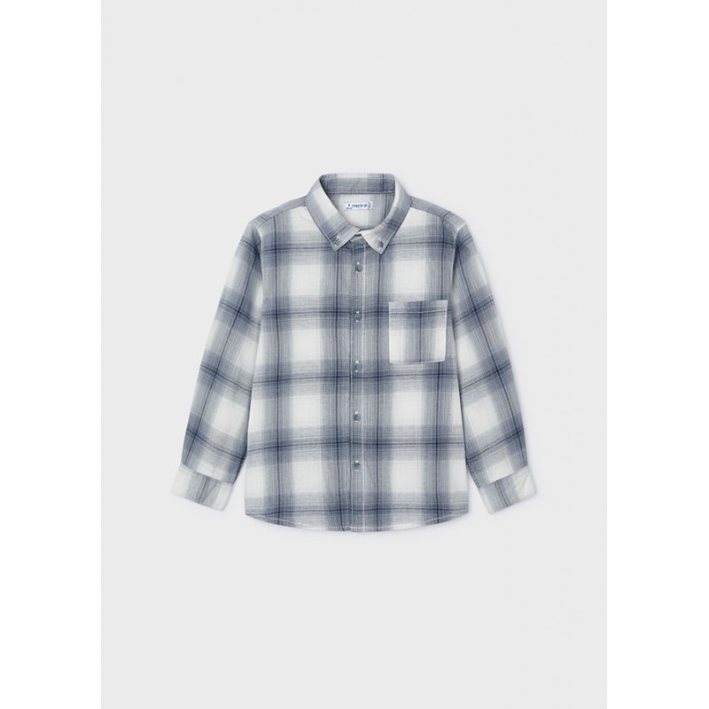 Chemise m/l carreaux