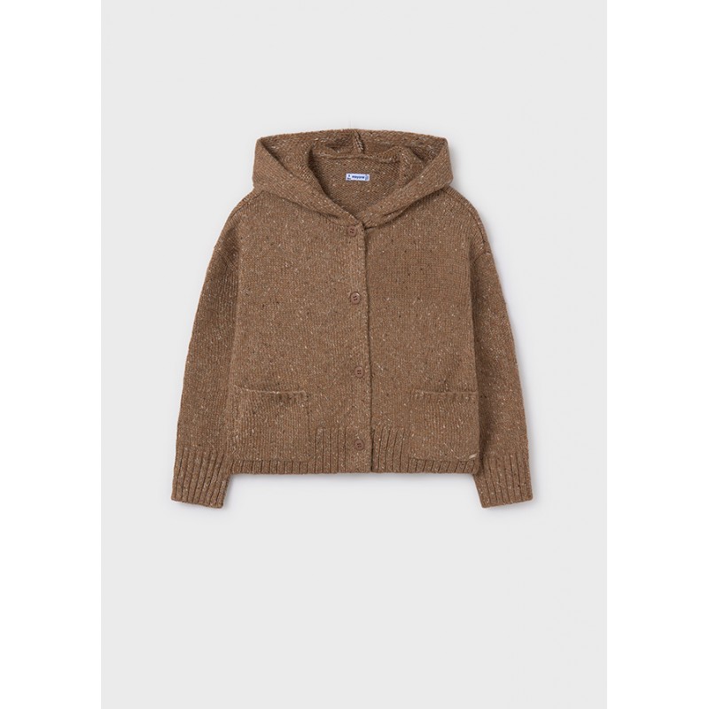 Cardigan capuche